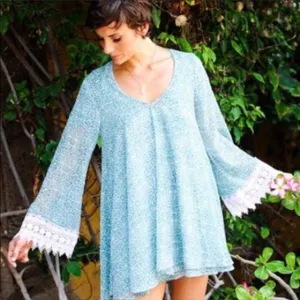 Show Me Your Mumu Womens Mini Dress Size M Boho Feminine Lace Fairy Dainty Indie thumbnail 16