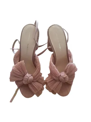 Loeffler Randall Camellia Beauty Pleated Bow Heel size 7 NEW thumbnail 5