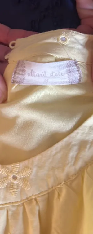 Altard State Yellow Swing Dress thumbnail 3