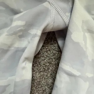 Lululemon Wunder Under Short 10" *Ribbed in Incognito Camo Jacquard White Size 4 thumbnail 14