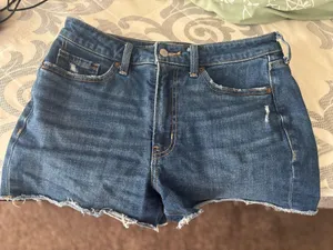 Old Navy Shorts Denim OG High-Rise Straight 8 thumbnail 1
