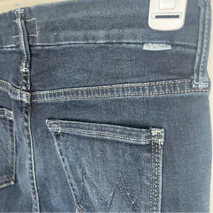 MOTHER casual Dark Blue looker ankle fray size 25‎ thumbnail 5