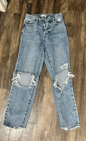 PacSun High Rise Straight Jeans thumbnail 1