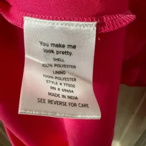 Rahi Pink‎ Midi Dress W/ Cutouts Longsleeve NWOT size large thumbnail 9