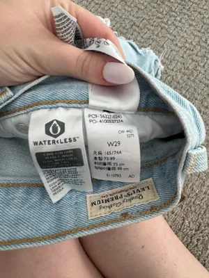 Levi’s Denim Shorts 501 thumbnail 3
