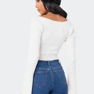 Robbie Sweetheart Knitted Top small nwt edikted thumbnail 2