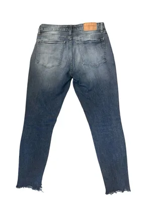 Lucky Brand low rise Lolita Skinny Jeans in Faded Blue Wash thumbnail 3
