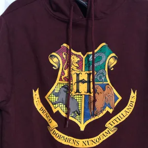 Harry‎ potter hooded sweatshirt women’s size medium. Hogwarts on back graphic thumbnail 5