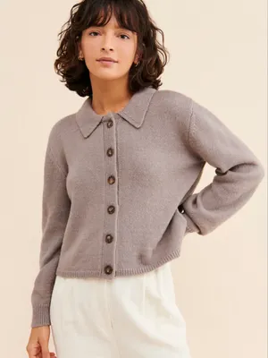 LINE & DOT Ellie Cardigan Button‎ Front Collared thumbnail 1