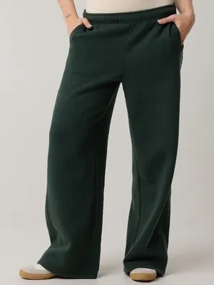 Aerie Cloud Fleece Trouser | Deep Forest Green thumbnail 1