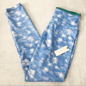 Anthropologie All Fenix Selene Cloud Leggings Blue NEW thumbnail 1