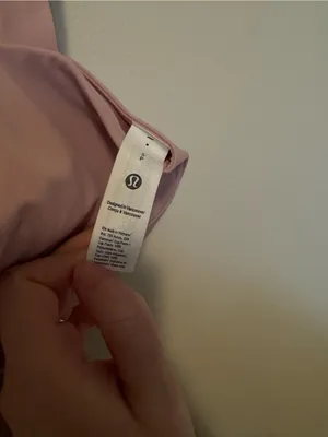 Peloton X Lululemon soft foam sweetheart bra thumbnail 3