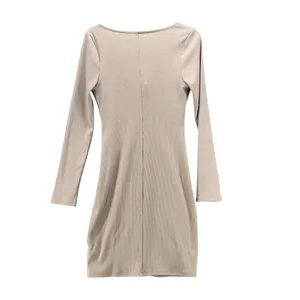 ASTR the Label Ribbed Dress Taupe Medium‎ thumbnail 3