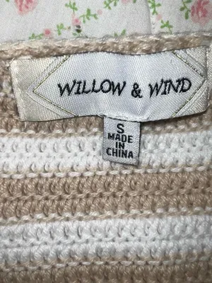 Willow & Wind crotchet tank top Tan thumbnail 5