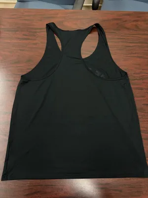 PINK Victoria’s Secret Black Racerback Tailgating Tank Top Size Large thumbnail 3