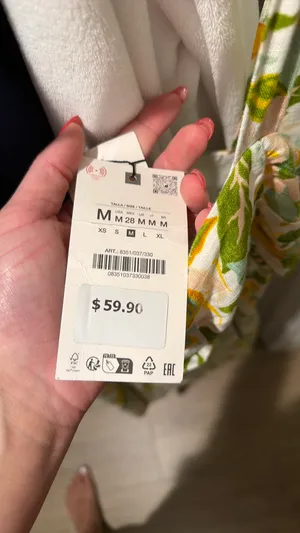 NWT Zara Floral Mini Dress thumbnail 2