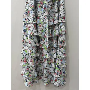 Likely Size‎ 12 Ariella Floral Cocktail Dress Midi Ruffles Feminine thumbnail 3
