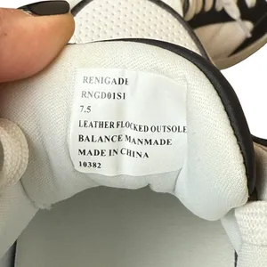 Steve Madden Black White Renigade‎ Low Top Sneakers Shoes Women's Size 7.5 thumbnail 6