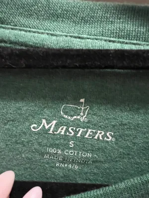 Masters Golf Tshirt Green thumbnail 4