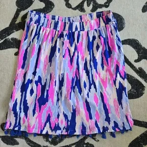 LILLY PULITZER IKAT SKIRT WITH TASSEL TRIM Size XXS‎ Flirty Boho Preppy thumbnail 4