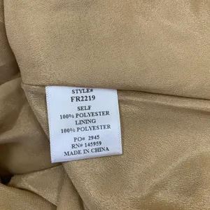 Dress Forum Beige Satin Ruffle Romper One Shoulder Flowy Chic Small thumbnail 5
