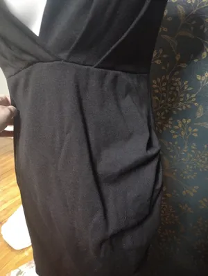 Lulu's Black Sleeveless V-Neck Mini Dress thumbnail 3