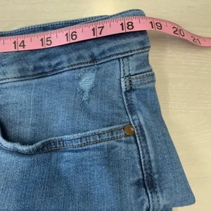Judy‎ Blue Womens Plus Size 20W stretchy high waisted slim straight blue denim thumbnail 6