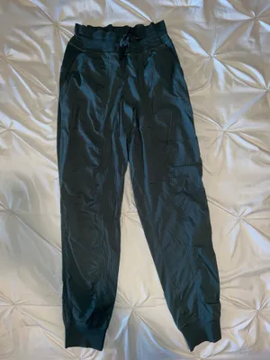 Lululemon Joggers Studio Dance Green Olive Size 6 thumbnail 6