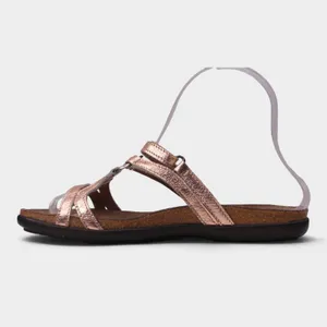 NAOT Carmen Soft Rose Gold Leather Sandals EU 37 US 6-6.5 thumbnail 4