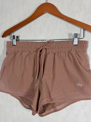 ALO Yoga Women’s Frame Runner Shorts Pull On 2” in Henna S thumbnail 3