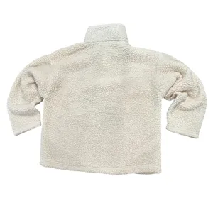 Disney Mickey Mouse Winter Sports Sherpa Fleece Quarter Zip Pullover WinterWhite thumbnail 4