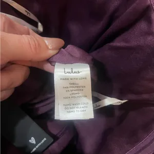 LULUS Glamorous Celebrations Dark Purple Velvet Strapless Tulip Dress thumbnail 7