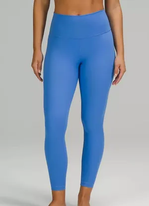 Lululemon Wunder Under 25” Blue Nile Size 6 thumbnail 2