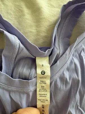 Lululemon Tank Top Purple  thumbnail 2