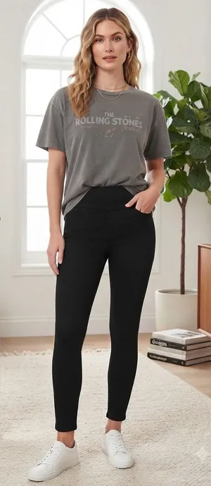 NWT Old Navy Black Skinny Jeans thumbnail 1