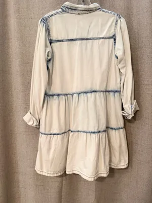Free People Nicole Denim Shirtdress | M thumbnail 7