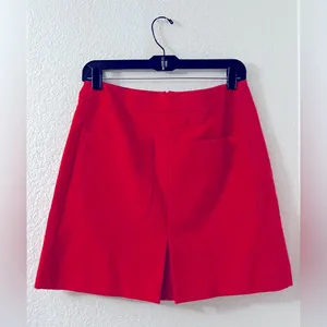 Ann Taylor LOFT Stretch Cotton Patch Pocket Shift Skirt thumbnail 3
