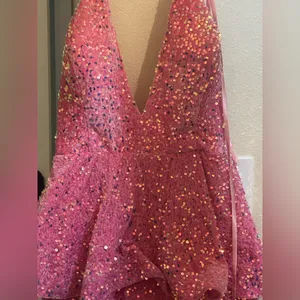 Sequin Dress Pink Size 2X thumbnail 4