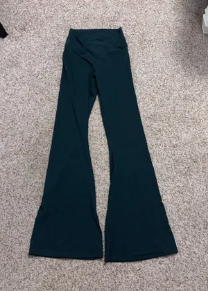 Green Aerie Flare Leggings Crossover thumbnail 1