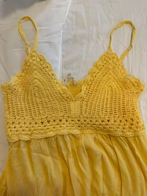Yellow Dress Size XL thumbnail 1
