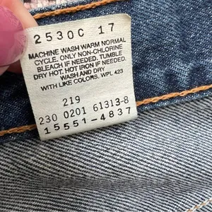 Vintage Y2K Levi’s 550 High Waisted Relaxed Fit Tapered Mom Jean 14 100% Cotton thumbnail 7