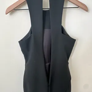 Revolve Elizabeth and James Tegan High-Slit Chiffon Maxi Dress, Black Size 2 thumbnail 8