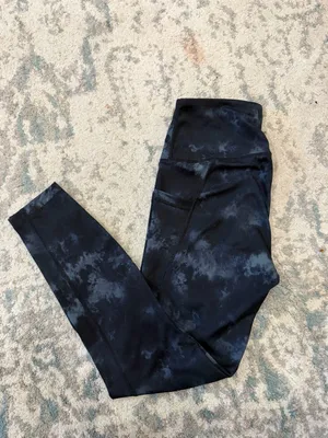 AS Revival Pocket Leggings Black Tie Dye Size Small NWOT thumbnail 4