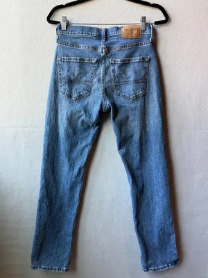 Hollister Straight Leg Jeans W28 L30 Medium Wash Denim Y2K Casual Basic thumbnail 3