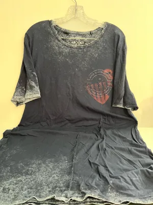 Buffalo David Bitton Charcoal Graphic Tee thumbnail 1