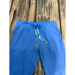 Figs Zamora Jogger Scrub Pants Women's XL‎ Blue Workwear thumbnail 2