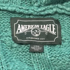 AMERICAN EAGLE HOODIE PULLOVER SWEATER SZ: L thumbnail 3