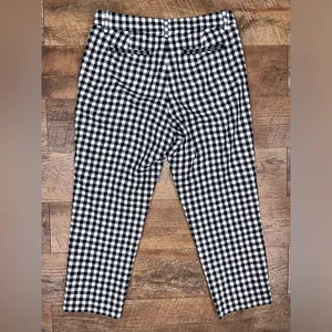 J. Crew Women’s Fully-Lined Gingham Cropped Pants in Size 10 thumbnail 11