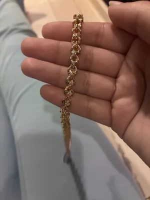 Rose Gold Heart Link Bracelet with Crystal Accents thumbnail 5