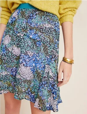 Anthropologie Maeve Floral Kerry Mini Skirt 348 thumbnail 1